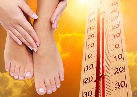 consejos para proteger tus pies del calor del verano